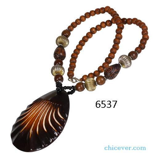 Halskette aus Tibet 6537 - zum Schließen ins Bild klicken